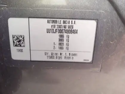 DACIA JOGGER EXTREME TCe 110 CV BVM 7 places 